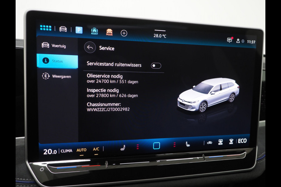 Volkswagen Passat Variant 1.5 eHybrid R-Line Edition | 5 Jaar Garantie | Panoramadak | Trekhaak | Massage | Camera | HUD | Sfeerlicht | Keyless