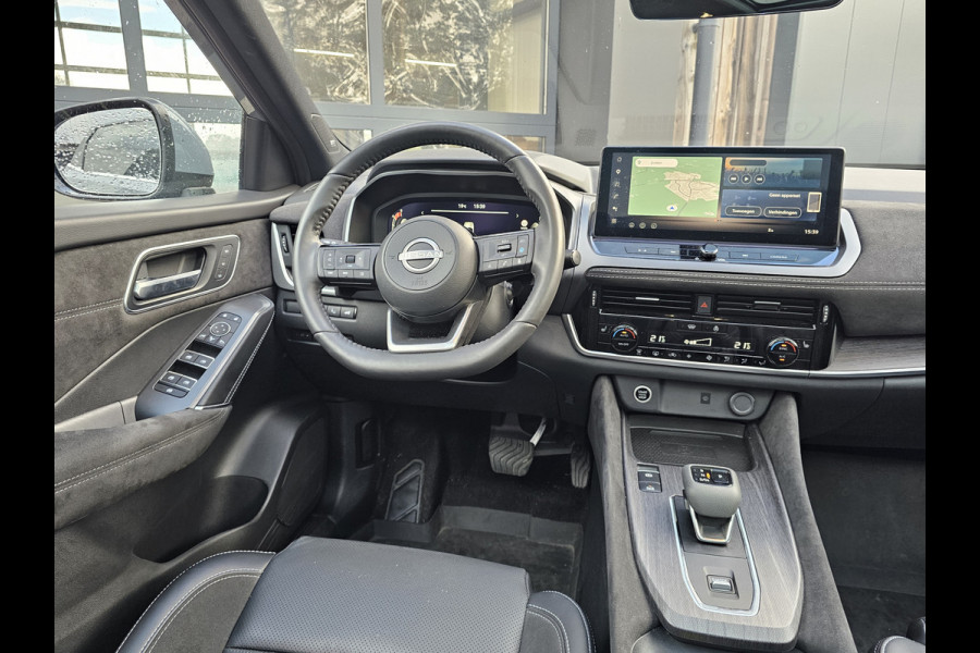 Nissan QASHQAI 1.3 MHEV Xtronic Tekna Plus | ProPilot Pack | Leder | Pano | Trekhaak | Stoelverwarming | 360 camera | Elek. achterklep | Elek. stoelen met massage | Vol |