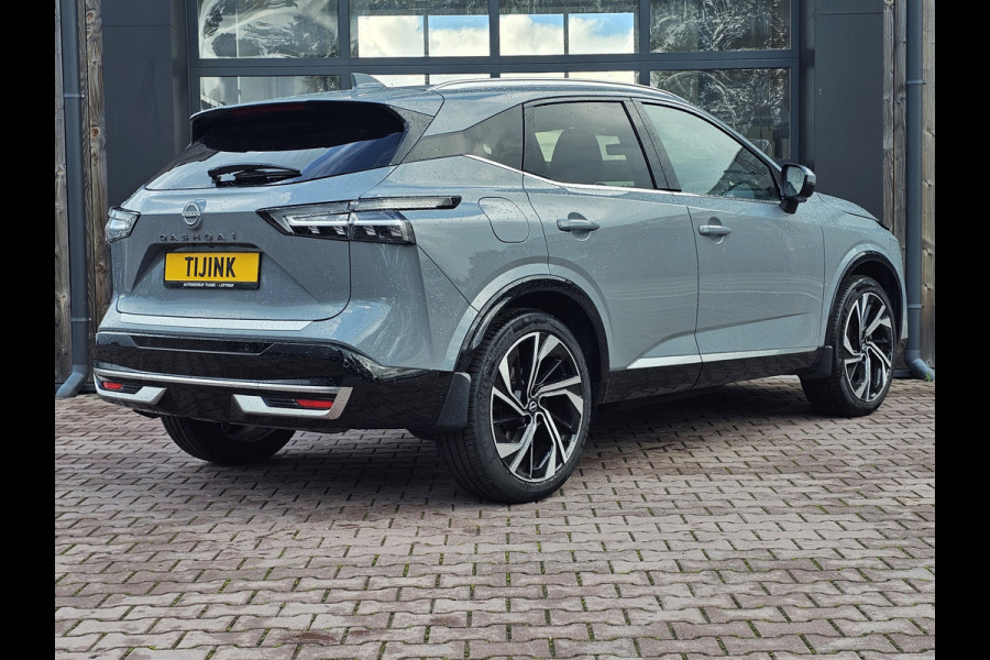 Nissan QASHQAI 1.3 MHEV Xtronic Tekna Plus | ProPilot Pack | Leder | Pano | Trekhaak | Stoelverwarming | 360 camera | Elek. achterklep | Elek. stoelen met massage | Vol |