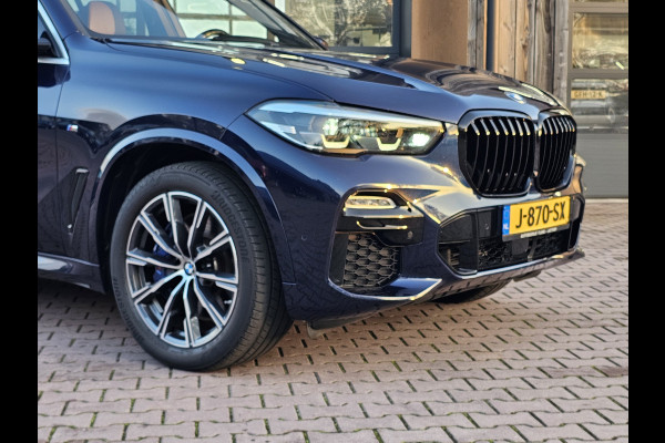 BMW X5 xDrive45e High Executive M-Sport | Luchtvering |  Elek. trekhaak | Safety pack | Achterasbesturing | HUD | M aerodynamica | Leder |