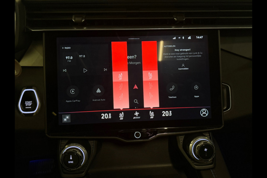 Lynk & Co 01 HEV 1.5| Pano|Stoelverwarming|Keyless|black Edtion|sfeer|camera|memory