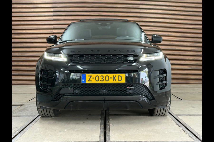 Land Rover Range Rover Evoque 2.0 D165 AWD R-Dynamic HSE | Black Edition | PANO | Leder | Meridian | Winter Pakket | 20inch | ACC