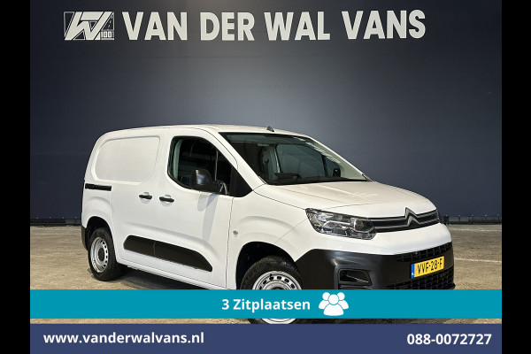 Citroën Berlingo 1.5 BlueHDi 102pk L1H1 Euro6 Airco | 3-Zits | Camera | Apple Carplay | Cruisecontrol Android Auto, Parkeersensoren