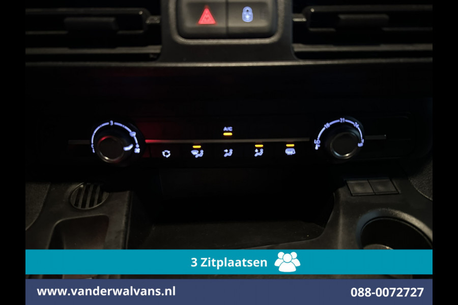 Citroën Berlingo 1.5 BlueHDi 102pk L1H1 Euro6 Airco | 3-Zits | Camera | Apple Carplay | Cruisecontrol Android Auto, Parkeersensoren