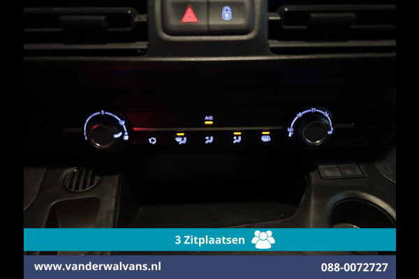 Citroën Berlingo 1.5 BlueHDi 102pk L1H1 Euro6 Airco | 3-Zits | Camera | Apple Carplay | Cruisecontrol Android Auto, Parkeersensoren