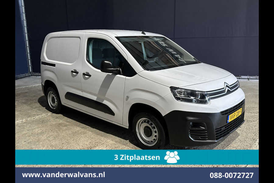 Citroën Berlingo 1.5 BlueHDi 102pk L1H1 Euro6 Airco | 3-Zits | Camera | Apple Carplay | Cruisecontrol Android Auto, Parkeersensoren
