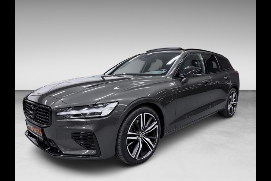 Volvo V60 2.0 T8 Recharge AWD R-Design PANO/MASSAGE+M-LEDER/B&W/360CAM/NAVI/H-UP///