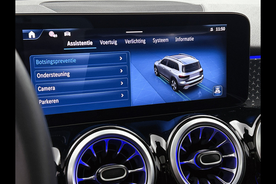 Mercedes-Benz Glb 200 Star Edition LIMITED Panoramadak l Keyless l Trekhaak l Navigatie l Stoelverwarming l Sfeerverlichting l Leder l Achteruitrijcamera Inclusief 24 maanden MB Certified garantie voor Europa.