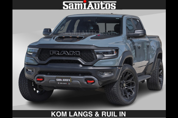 Dodge Ram TRX 6.2 V8 HELLCAT | ANVIL | CARBON | RODE STIKSELS | BOM VOL | CREW CAB DUBBELE CABINE | 5 PERSOONS |