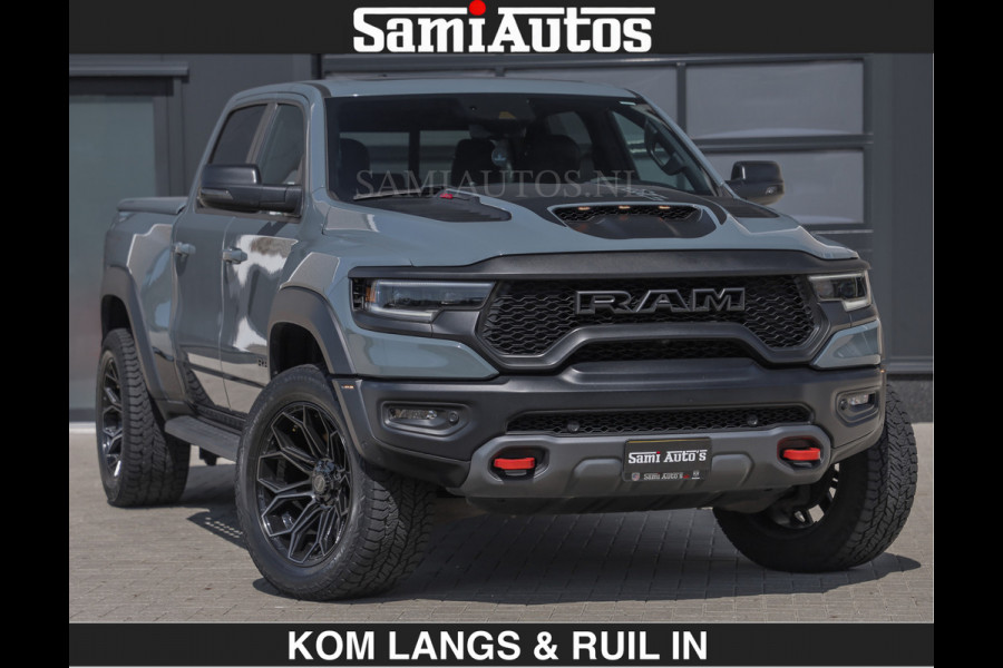 Dodge Ram TRX 6.2 V8 HELLCAT | ANVIL | CARBON | RODE STIKSELS | BOM VOL | CREW CAB DUBBELE CABINE | 5 PERSOONS |