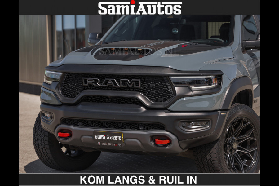 Dodge Ram TRX 6.2 V8 HELLCAT | ANVIL | CARBON | RODE STIKSELS | BOM VOL | CREW CAB DUBBELE CABINE | 5 PERSOONS |