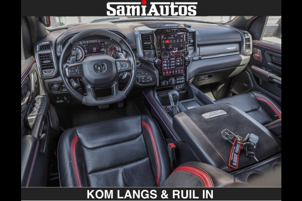 Dodge Ram TRX 6.2 V8 HELLCAT | ANVIL | CARBON | RODE STIKSELS | BOM VOL | CREW CAB DUBBELE CABINE | 5 PERSOONS |