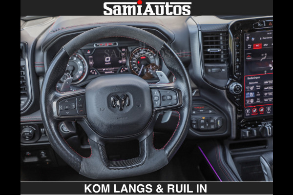 Dodge Ram TRX 6.2 V8 HELLCAT | ANVIL | CARBON | RODE STIKSELS | BOM VOL | CREW CAB DUBBELE CABINE | 5 PERSOONS |