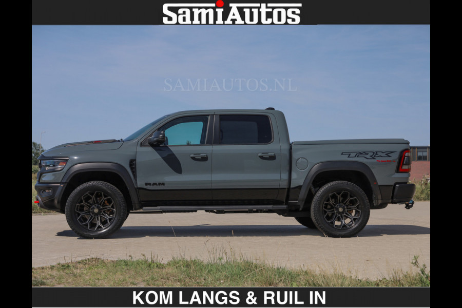 Dodge Ram TRX 6.2 V8 HELLCAT | ANVIL | CARBON | RODE STIKSELS | BOM VOL | CREW CAB DUBBELE CABINE | 5 PERSOONS |
