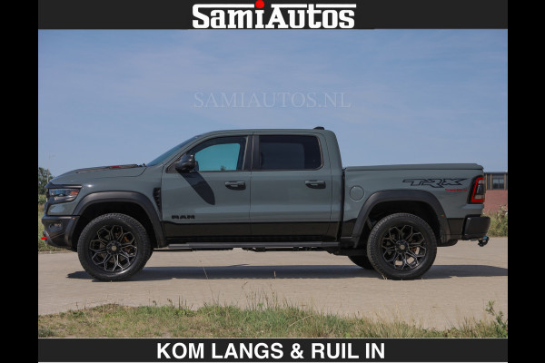 Dodge Ram TRX 6.2 V8 HELLCAT | ANVIL | CARBON | RODE STIKSELS | BOM VOL | CREW CAB DUBBELE CABINE | 5 PERSOONS |
