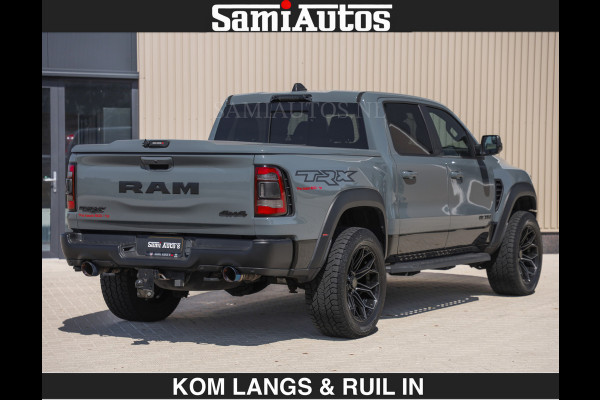 Dodge Ram TRX 6.2 V8 HELLCAT | ANVIL | CARBON | RODE STIKSELS | BOM VOL | CREW CAB DUBBELE CABINE | 5 PERSOONS |