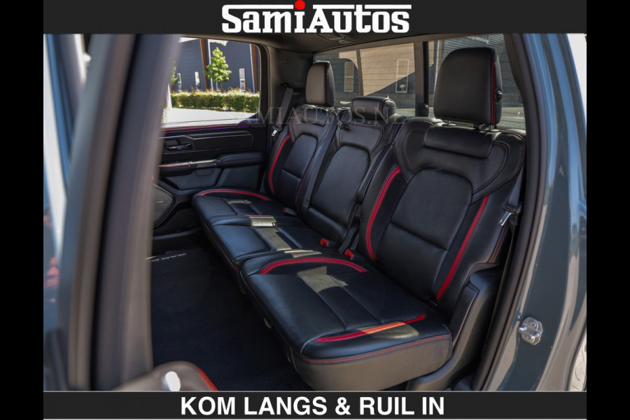 Dodge Ram TRX 6.2 V8 HELLCAT | ANVIL | CARBON | RODE STIKSELS | BOM VOL | CREW CAB DUBBELE CABINE | 5 PERSOONS |
