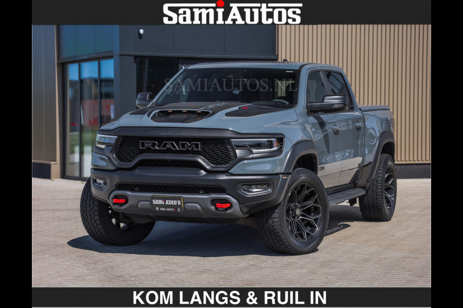 Dodge Ram TRX 6.2 V8 HELLCAT | ANVIL | CARBON | RODE STIKSELS | BOM VOL | CREW CAB DUBBELE CABINE | 5 PERSOONS |