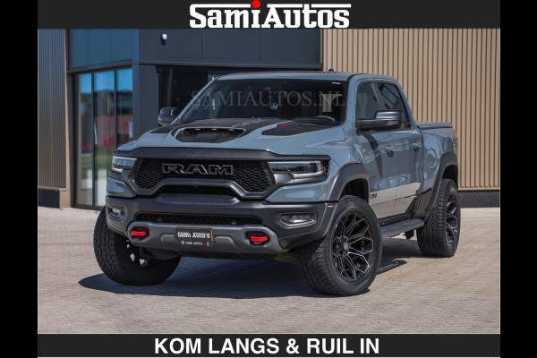 Dodge Ram TRX 6.2 V8 HELLCAT | ANVIL | CARBON | RODE STIKSELS | BOM VOL | CREW CAB DUBBELE CABINE | 5 PERSOONS |