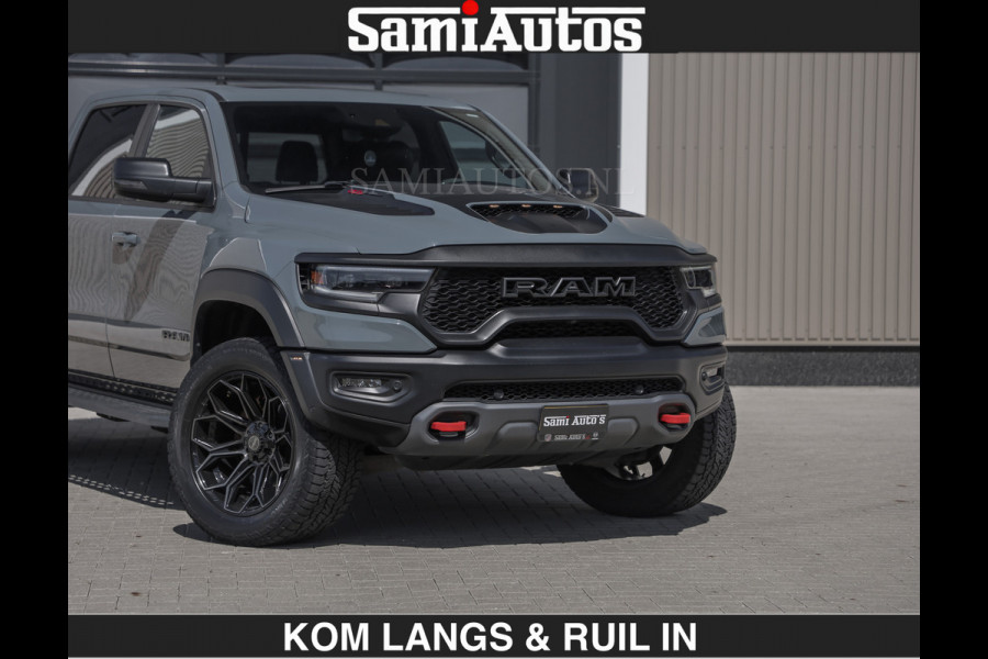 Dodge Ram TRX 6.2 V8 HELLCAT | ANVIL | CARBON | RODE STIKSELS | BOM VOL | CREW CAB DUBBELE CABINE | 5 PERSOONS |