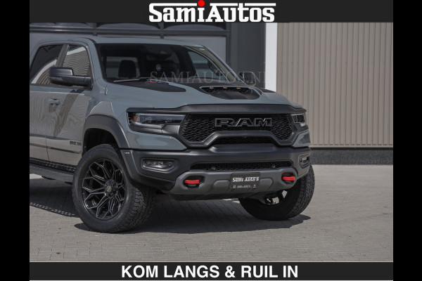 Dodge Ram TRX 6.2 V8 HELLCAT | ANVIL | CARBON | RODE STIKSELS | BOM VOL | CREW CAB DUBBELE CABINE | 5 PERSOONS |