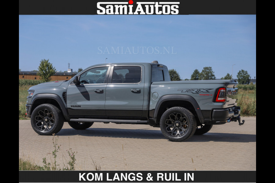 Dodge Ram TRX 6.2 V8 HELLCAT | ANVIL | CARBON | RODE STIKSELS | BOM VOL | CREW CAB DUBBELE CABINE | 5 PERSOONS |