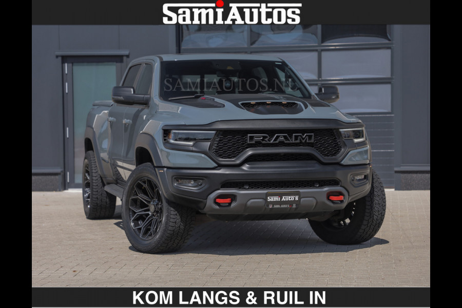 Dodge Ram TRX 6.2 V8 HELLCAT | ANVIL | CARBON | RODE STIKSELS | BOM VOL | CREW CAB DUBBELE CABINE | 5 PERSOONS |