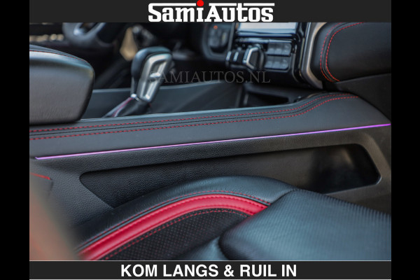 Dodge Ram TRX 6.2 V8 HELLCAT | ANVIL | CARBON | RODE STIKSELS | BOM VOL | CREW CAB DUBBELE CABINE | 5 PERSOONS |