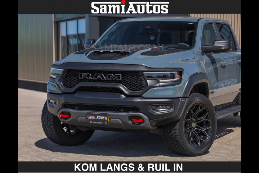 Dodge Ram TRX 6.2 V8 HELLCAT | ANVIL | CARBON | RODE STIKSELS | BOM VOL | CREW CAB DUBBELE CABINE | 5 PERSOONS |