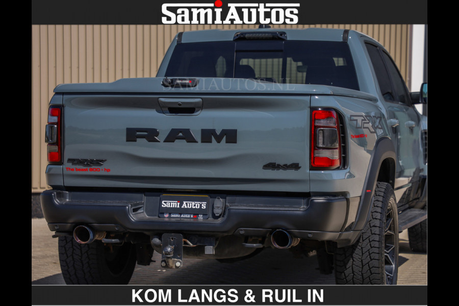 Dodge Ram TRX 6.2 V8 HELLCAT | ANVIL | CARBON | RODE STIKSELS | BOM VOL | CREW CAB DUBBELE CABINE | 5 PERSOONS |