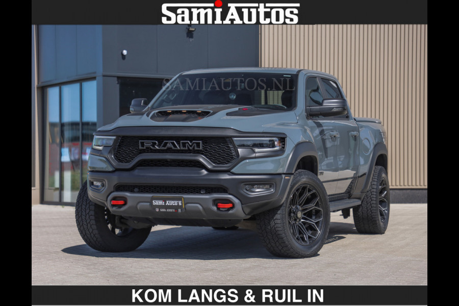 Dodge Ram TRX 6.2 V8 HELLCAT | ANVIL | CARBON | RODE STIKSELS | BOM VOL | CREW CAB DUBBELE CABINE | 5 PERSOONS |