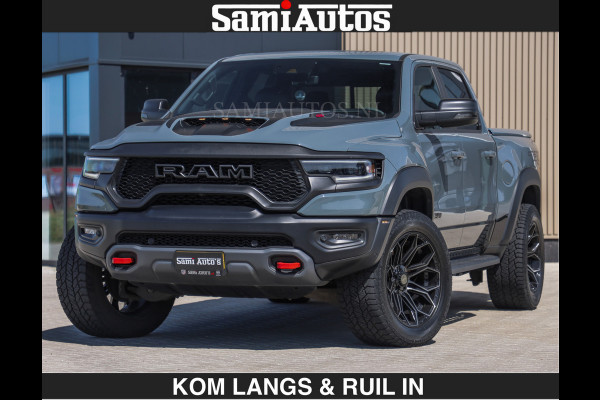 Dodge Ram TRX 6.2 V8 HELLCAT | ANVIL | CARBON | RODE STIKSELS | BOM VOL | CREW CAB DUBBELE CABINE | 5 PERSOONS |