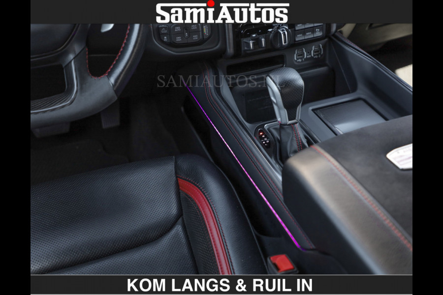 Dodge Ram TRX 6.2 V8 HELLCAT | ANVIL | CARBON | RODE STIKSELS | BOM VOL | CREW CAB DUBBELE CABINE | 5 PERSOONS |