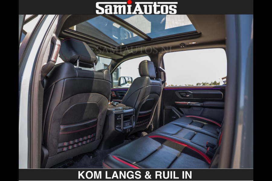 Dodge Ram TRX 6.2 V8 HELLCAT | ANVIL | CARBON | RODE STIKSELS | BOM VOL | CREW CAB DUBBELE CABINE | 5 PERSOONS |