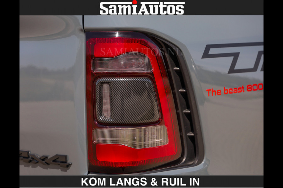 Dodge Ram TRX 6.2 V8 HELLCAT | ANVIL | CARBON | RODE STIKSELS | BOM VOL | CREW CAB DUBBELE CABINE | 5 PERSOONS |