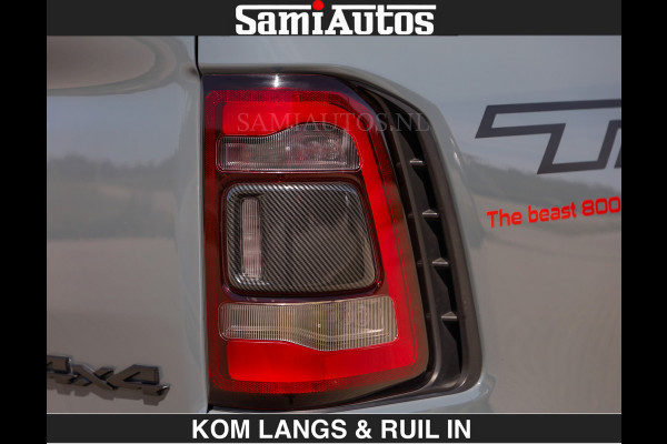 Dodge Ram TRX 6.2 V8 HELLCAT | ANVIL | CARBON | RODE STIKSELS | BOM VOL | CREW CAB DUBBELE CABINE | 5 PERSOONS |