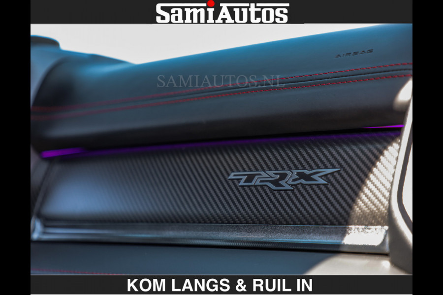 Dodge Ram TRX 6.2 V8 HELLCAT | ANVIL | CARBON | RODE STIKSELS | BOM VOL | CREW CAB DUBBELE CABINE | 5 PERSOONS |