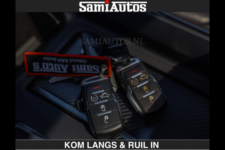 Dodge Ram TRX 6.2 V8 HELLCAT | ANVIL | CARBON | RODE STIKSELS | BOM VOL | CREW CAB DUBBELE CABINE | 5 PERSOONS |