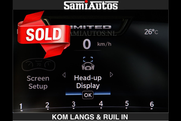 Dodge Ram Limited Night H.O 540HP 706Nm | € 84.950 excl | Massage + Full Option | De Meest Luxe en Volle Pick-Up in zijn Klasse | Comfortabele Dubbele Cabine met Royale 5 Zitplaatsen | BPM vrij | Nu Leverbaar uit Voorraad | Voorraad Nr 2356 - 0990 | De specialist in Amerikaanse pick‑ups in Nederland en Europa.