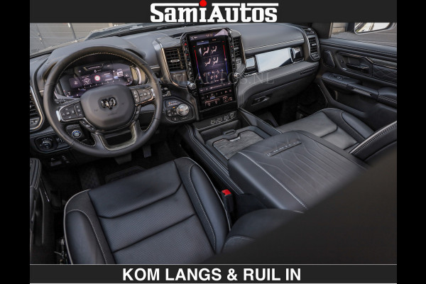 Dodge Ram Limited 540 PK | HUD | €84950,- excl | LUCHTVERING | MASSAGE | PASSAGIERSSCHERM | De Meest Luxe en Volle Pick-Up in zijn Klasse  Comfortabele Dubbele Cabine met Royale 5 Zitplaatsen | BPM vrij | Nu Leverbaar uit Voorraad | Voorraad Nr 2335 - 5153 | De specialist in Amerikaanse pick‑ups in Nederland en Europa.