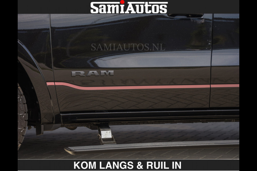 Dodge Ram Limited 540 PK | HUD | €84950,- excl | LUCHTVERING | MASSAGE | PASSAGIERSSCHERM | De Meest Luxe en Volle Pick-Up in zijn Klasse  Comfortabele Dubbele Cabine met Royale 5 Zitplaatsen | BPM vrij | Nu Leverbaar uit Voorraad | Voorraad Nr 2335 - 5153 | De specialist in Amerikaanse pick‑ups in Nederland en Europa.