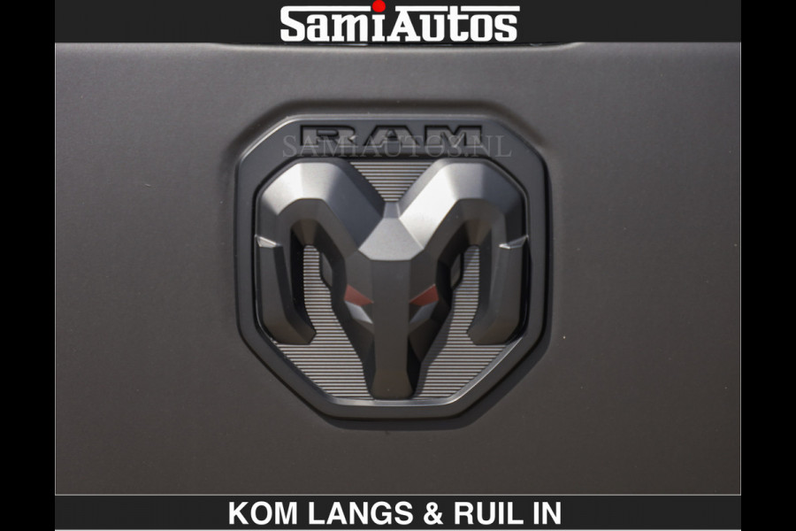 Dodge Ram Limited 540 PK | HUD | €84950,- excl | LUCHTVERING | MASSAGE | PASSAGIERSSCHERM | De Meest Luxe en Volle Pick-Up in zijn Klasse  Comfortabele Dubbele Cabine met Royale 5 Zitplaatsen | BPM vrij | Nu Leverbaar uit Voorraad | Voorraad Nr 2335 - 5153 | De specialist in Amerikaanse pick‑ups in Nederland en Europa.