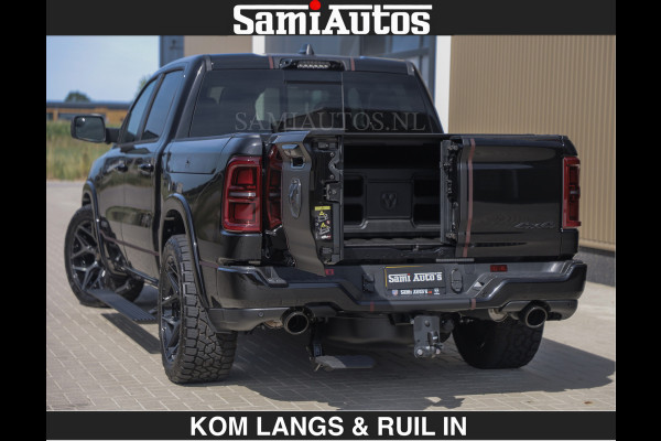 Dodge Ram Limited 540 PK | HUD | €84950,- excl | LUCHTVERING | MASSAGE | PASSAGIERSSCHERM | De Meest Luxe en Volle Pick-Up in zijn Klasse  Comfortabele Dubbele Cabine met Royale 5 Zitplaatsen | BPM vrij | Nu Leverbaar uit Voorraad | Voorraad Nr 2335 - 5153 | De specialist in Amerikaanse pick‑ups in Nederland en Europa.