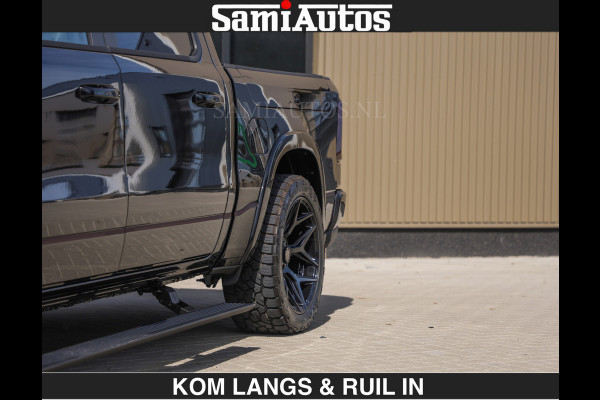 Dodge Ram Limited 540 PK | HUD | €84950,- excl | LUCHTVERING | MASSAGE | PASSAGIERSSCHERM | De Meest Luxe en Volle Pick-Up in zijn Klasse  Comfortabele Dubbele Cabine met Royale 5 Zitplaatsen | BPM vrij | Nu Leverbaar uit Voorraad | Voorraad Nr 2335 - 5153 | De specialist in Amerikaanse pick‑ups in Nederland en Europa.