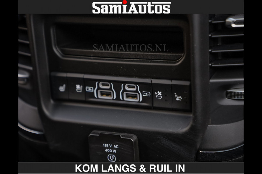 Dodge Ram Limited 540 PK | HUD | €84950,- excl | LUCHTVERING | MASSAGE | PASSAGIERSSCHERM | De Meest Luxe en Volle Pick-Up in zijn Klasse  Comfortabele Dubbele Cabine met Royale 5 Zitplaatsen | BPM vrij | Nu Leverbaar uit Voorraad | Voorraad Nr 2335 - 5153 | De specialist in Amerikaanse pick‑ups in Nederland en Europa.