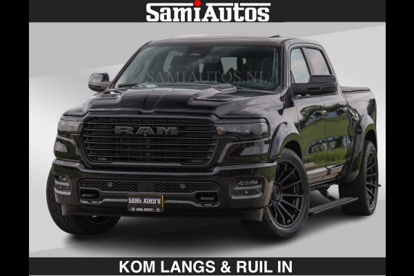 Dodge Ram BOM VOL | Night Premium | €79950,- excl | Full Option | De Meest Luxe Pick-Up in zijn Klasse | Comfortabele Dubbele Cabine met Royale 5 Zitplaatsen | BPM vrij | Nu Leverbaar uit Voorraad | Voorraad Nr 2287 - 3384 | De specialist in Amerikaanse pick‑ups in Nederland en Europa.