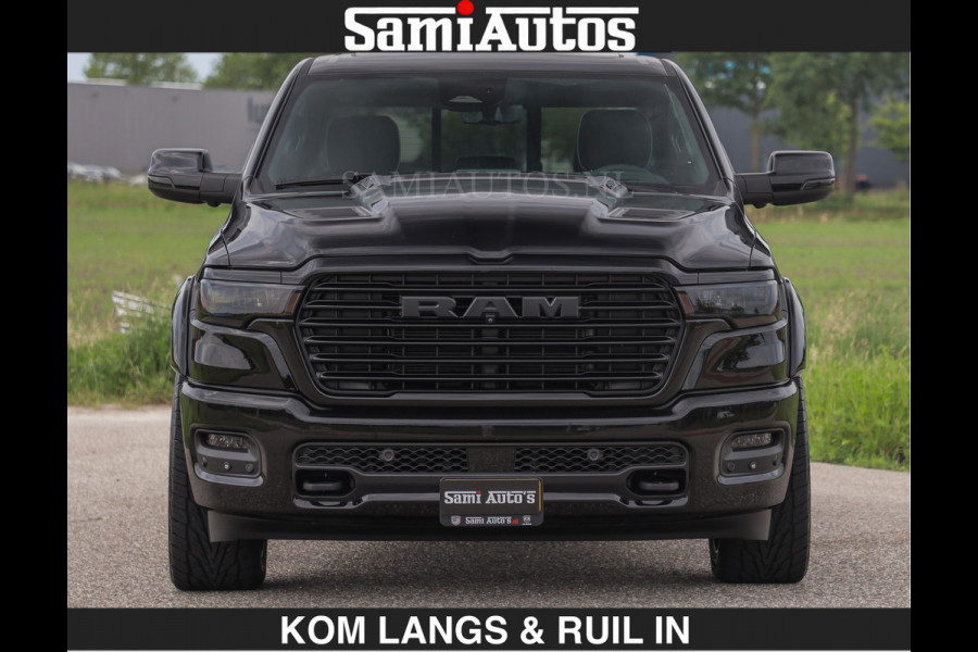 Dodge Ram BOM VOL | Night Premium | €79950,- excl | Full Option | De Meest Luxe Pick-Up in zijn Klasse | Comfortabele Dubbele Cabine met Royale 5 Zitplaatsen | BPM vrij | Nu Leverbaar uit Voorraad | Voorraad Nr 2287 - 3384 | De specialist in Amerikaanse pick‑ups in Nederland en Europa.