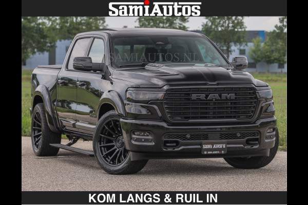 Dodge Ram BOM VOL | Night Premium | €79950,- excl | Full Option | De Meest Luxe Pick-Up in zijn Klasse | Comfortabele Dubbele Cabine met Royale 5 Zitplaatsen | BPM vrij | Nu Leverbaar uit Voorraad | Voorraad Nr 2287 - 3384 | De specialist in Amerikaanse pick‑ups in Nederland en Europa.