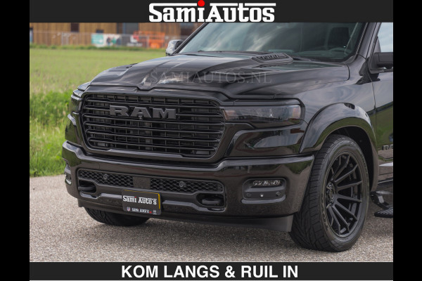 Dodge Ram BOM VOL | Night Premium | €79950,- excl | Full Option | De Meest Luxe Pick-Up in zijn Klasse | Comfortabele Dubbele Cabine met Royale 5 Zitplaatsen | BPM vrij | Nu Leverbaar uit Voorraad | Voorraad Nr 2287 - 3384 | De specialist in Amerikaanse pick‑ups in Nederland en Europa.