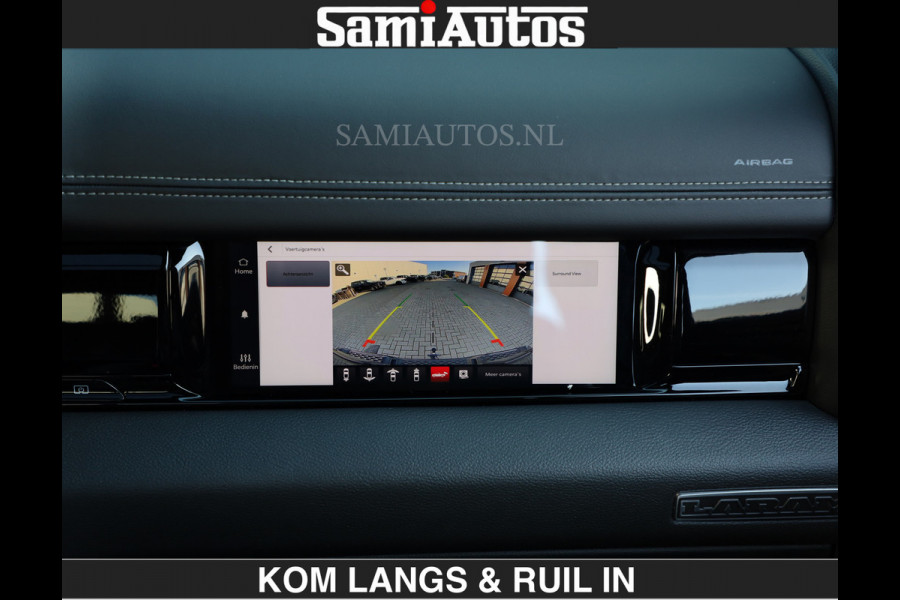 Dodge Ram BOM VOL | Night Premium | €79950,- excl | Full Option | De Meest Luxe Pick-Up in zijn Klasse | Comfortabele Dubbele Cabine met Royale 5 Zitplaatsen | BPM vrij | Nu Leverbaar uit Voorraad | Voorraad Nr 2287 - 3384 | De specialist in Amerikaanse pick‑ups in Nederland en Europa.